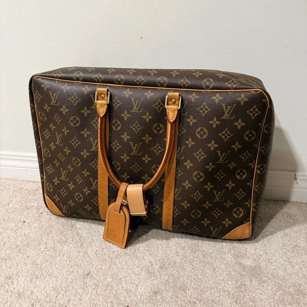 🎊SOLD🎊Authentic Louis Vuitton Sirius 45 Carry On Suitcase/Travel Bag - Picture 2 of 16